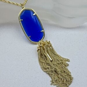 Kendra Scott Cobalt Blue "Rayne" Necklace